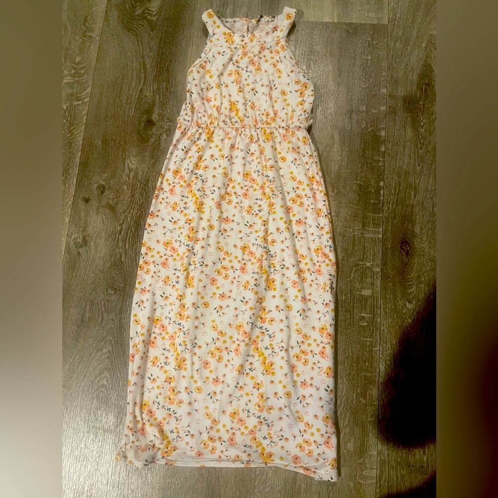 Girls dress worn once great condition size 7/8